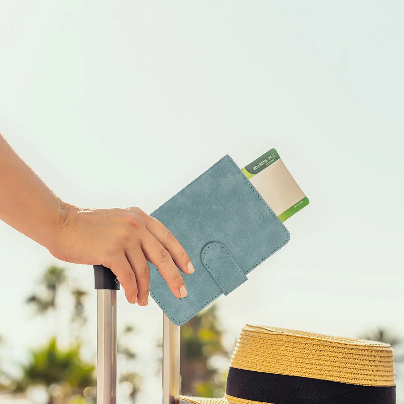 Pochette passeport RFID - Pack Voyage