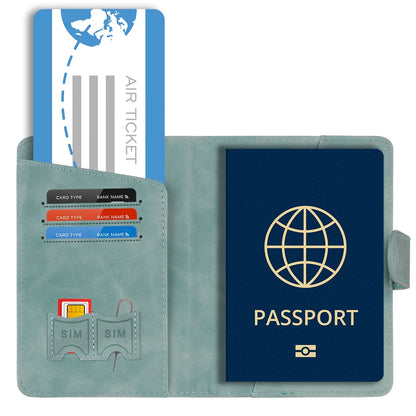 Pochette passeport RFID